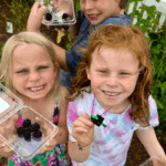Pictures from the July 18 Garden Club event at New Roots. 4H director from the Northampton Extension Office, Erin Morgan, prepared smoothies and parfaits using fruits and vegetables from the garden.